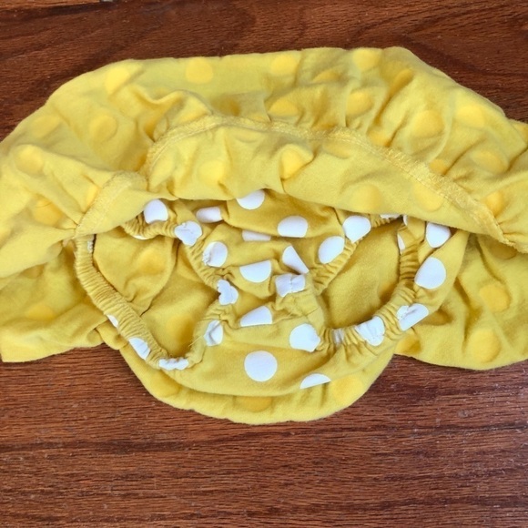 Carter’s Yellow Polka Dot Skirt 12M - Picture 2 of 3